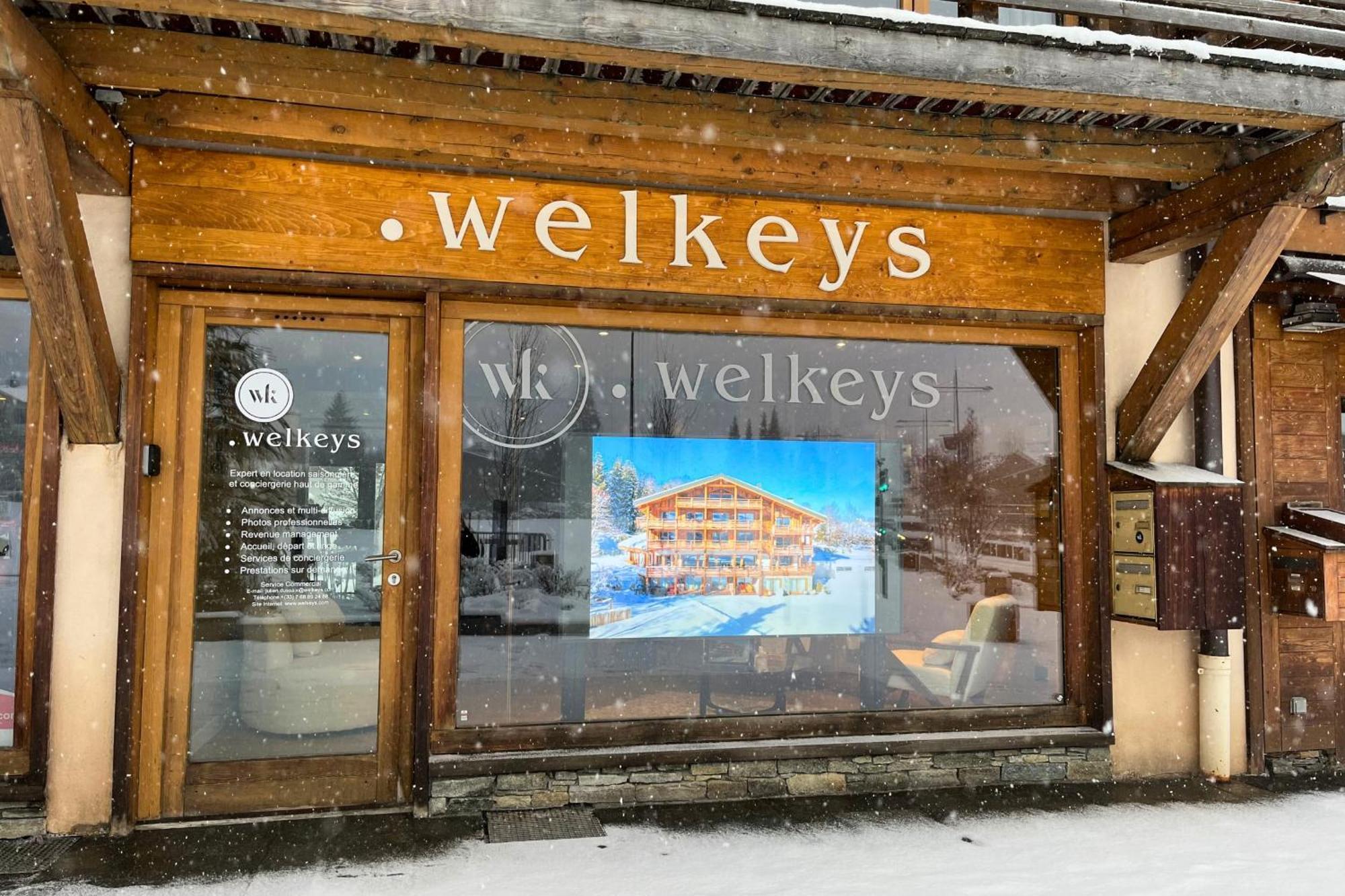 T2 Chaleureux Et Typique Avec Balcon Au Coeur De - Welkeys * Megève